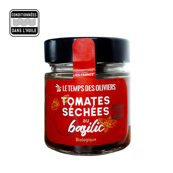 Tomates séchées au basilic bio - 1